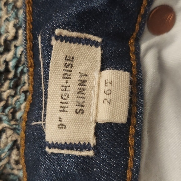 MADEWELL 9in High Rise Skinny Jeans - Picture 12 of 14